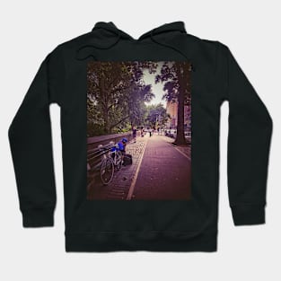 Central Park Street Manhattan New York City Hoodie